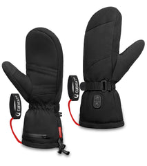 CUEHEAT front view of FrostForge mittens showing durable shell and insulation benefit