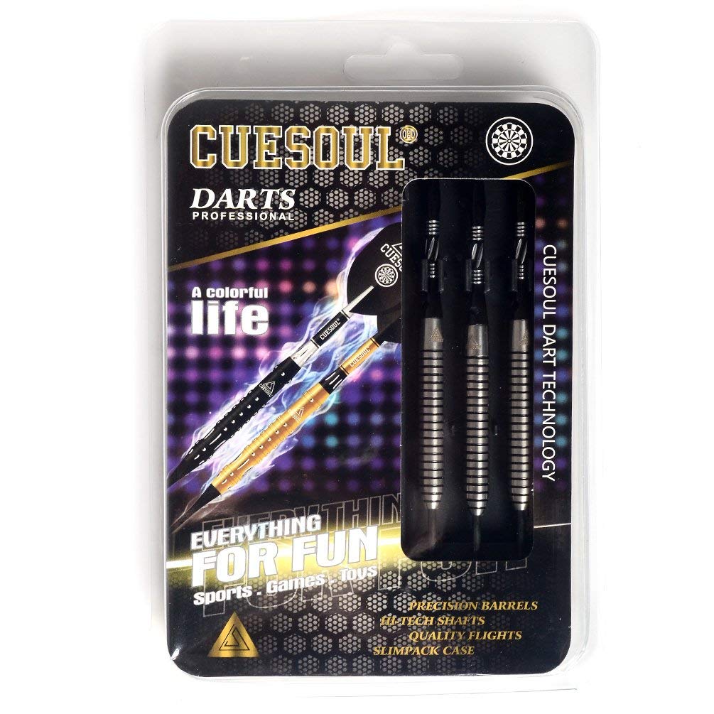 CUESOUL extra flights and shafts laid out for quick replacements