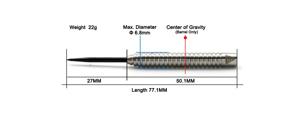 CUESOUL barrel close-up highlighting 6.8mm slim profile and machining for consistent grip