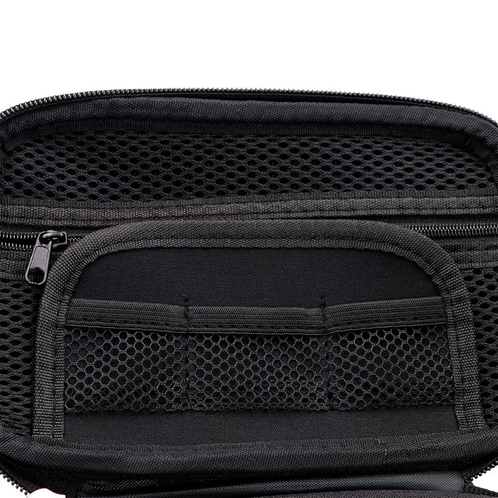 CUESOUL BEAST velvet pocket detail holding foldable flights for scratch-free storage benefit care
