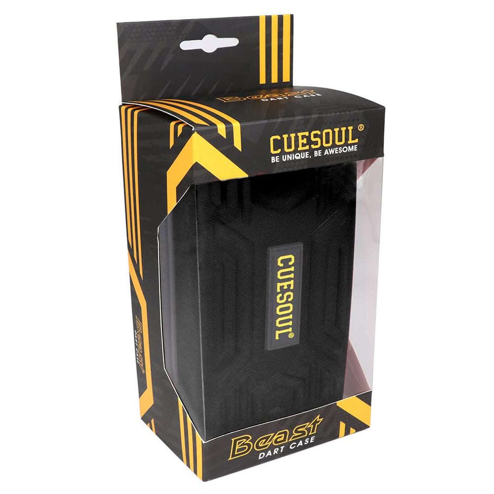 CUESOUL BEAST large zip pocket filled with shafts and accessories for extra capacity benefit versatility