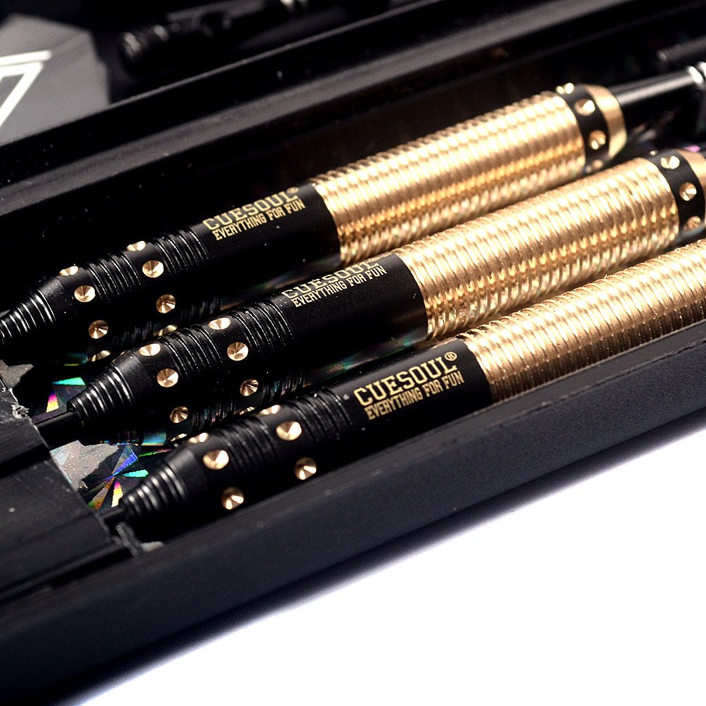 CUESOUL nylon shafts and flights detail emphasizing durable components for consistent flight