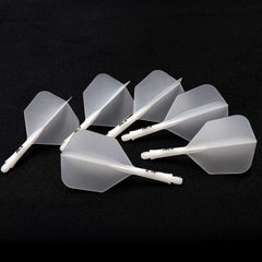 CUESOUL integrated shaft and flight fitted on a dart in play demonstrating reliable flight path