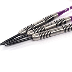 CUESOUL anodized aluminum shaft and slim flight assembled for stable flight