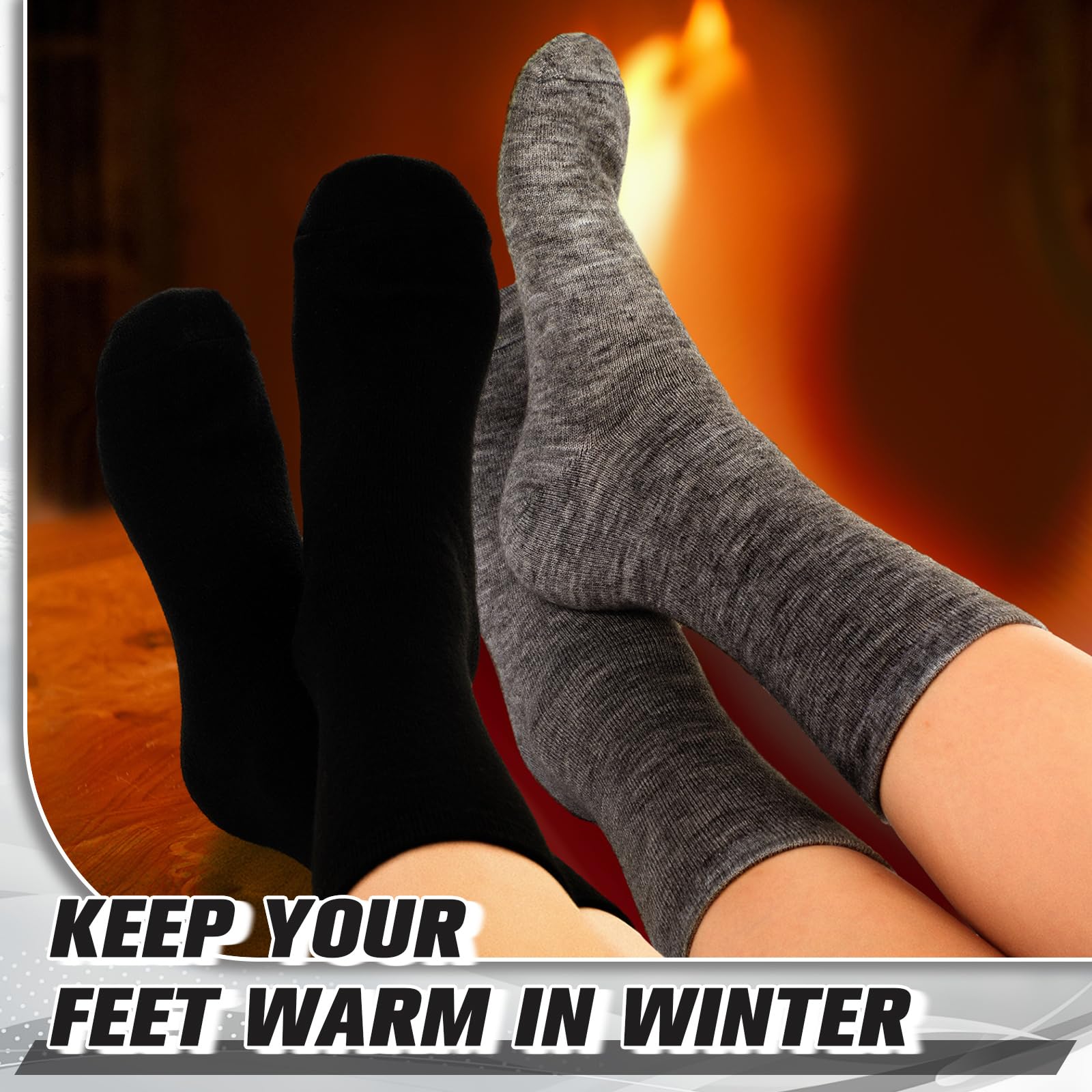 Cutecrop socks styled with hiking boots to show outdoor moisture control