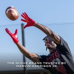 Cutters glove making a clean catch showing reliable grip in play