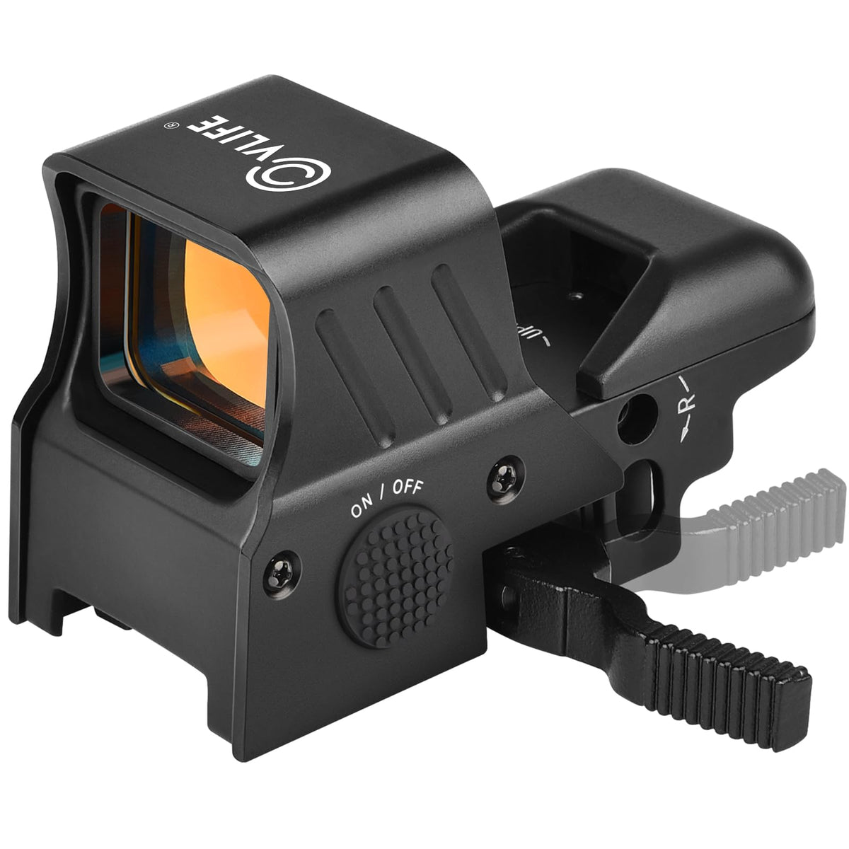 CVLIFE front view of reflex sight showing compact profile and fast aiming