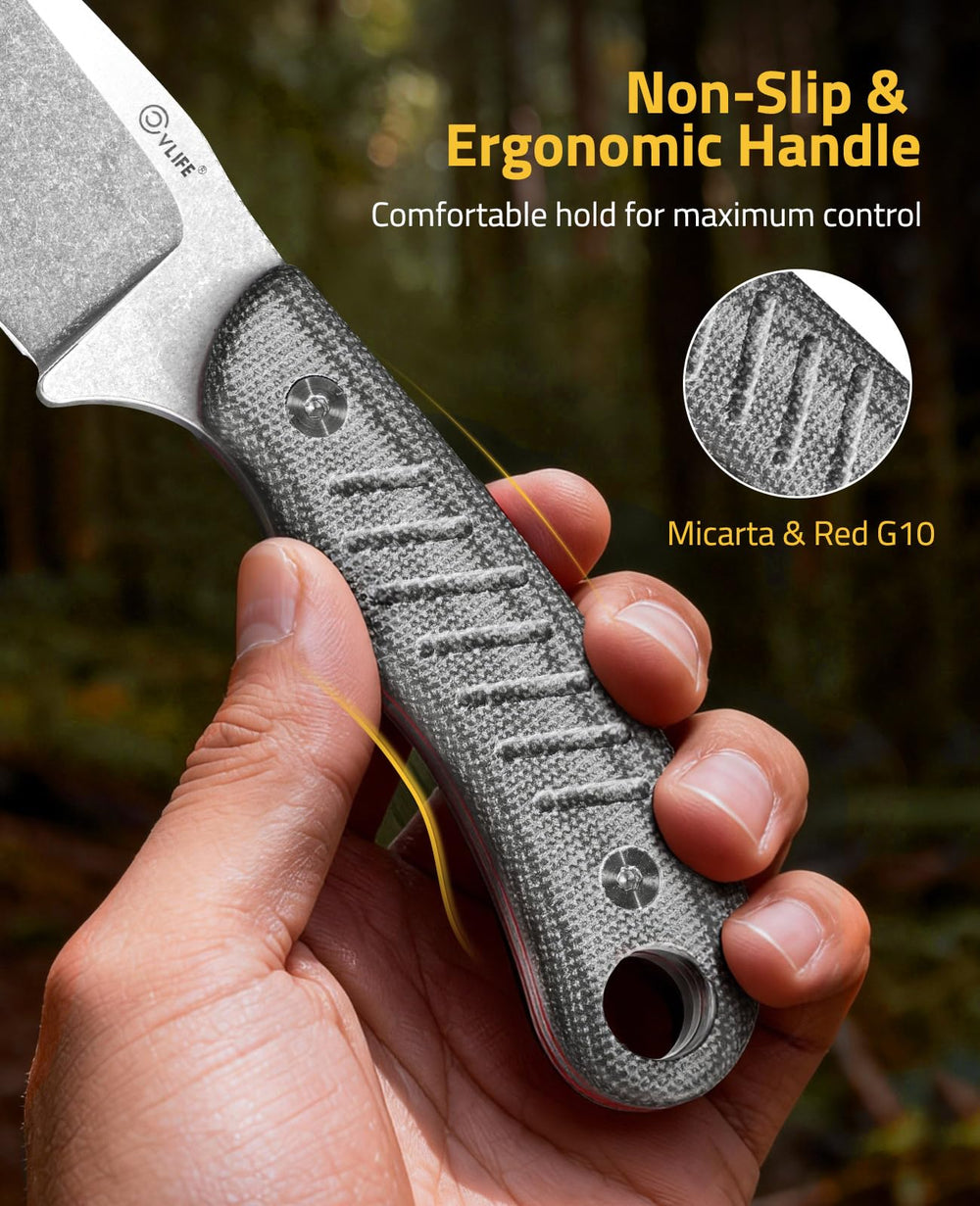 CVLIFE knife held in hand demonstrating compact EDC scale benefit