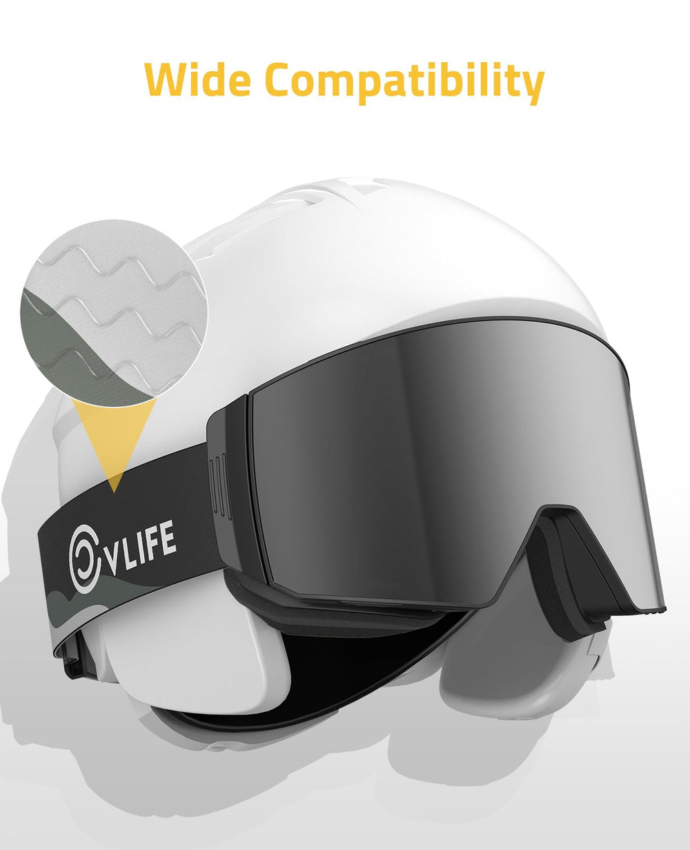 CVLIFE lens texture highlighting scratch-resistant durable finish