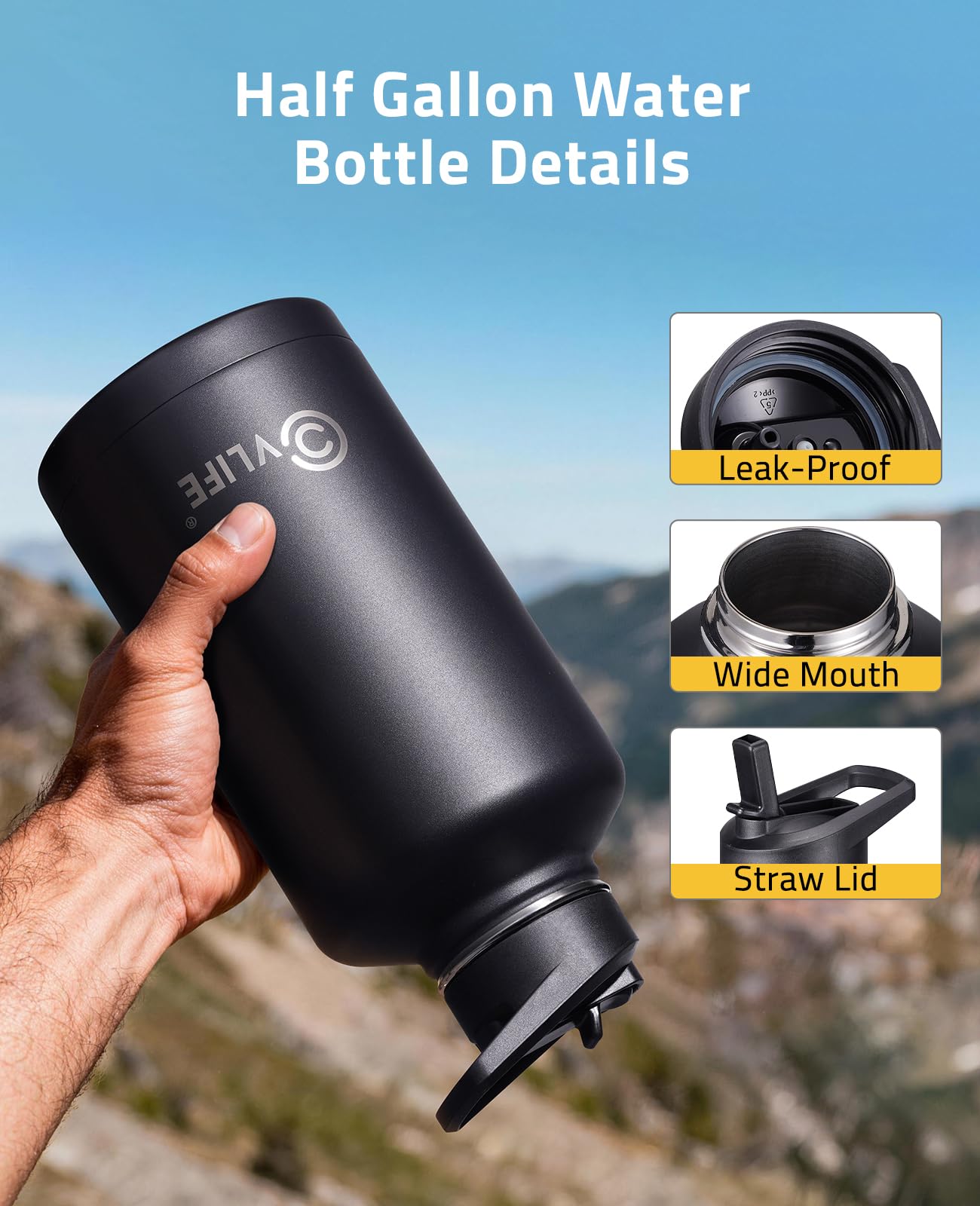 CVLIFE tear-resistant nylon MOLLE sleeve close-up protecting gear benefit