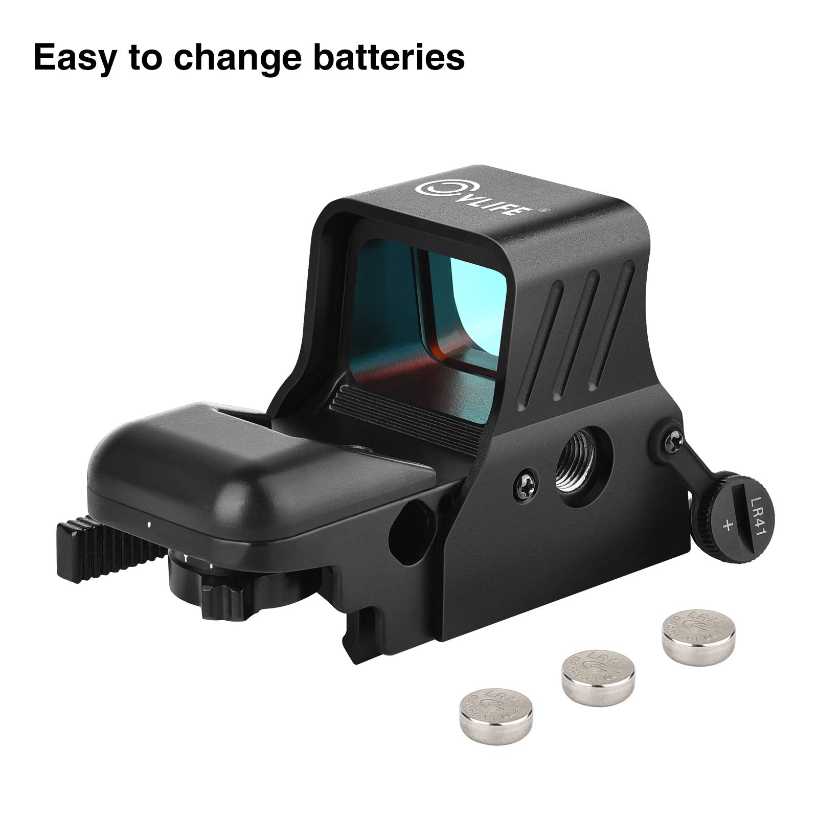 CVLIFE sight next to ruler showing compact dimensions for easy carry