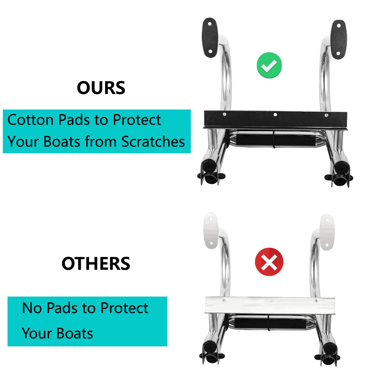 CXRCY handrail detail highlighting smooth ergonomic grip for safer boarding