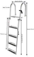 CXRCY ladder fully deployed in water demonstrating easy entry and stable support