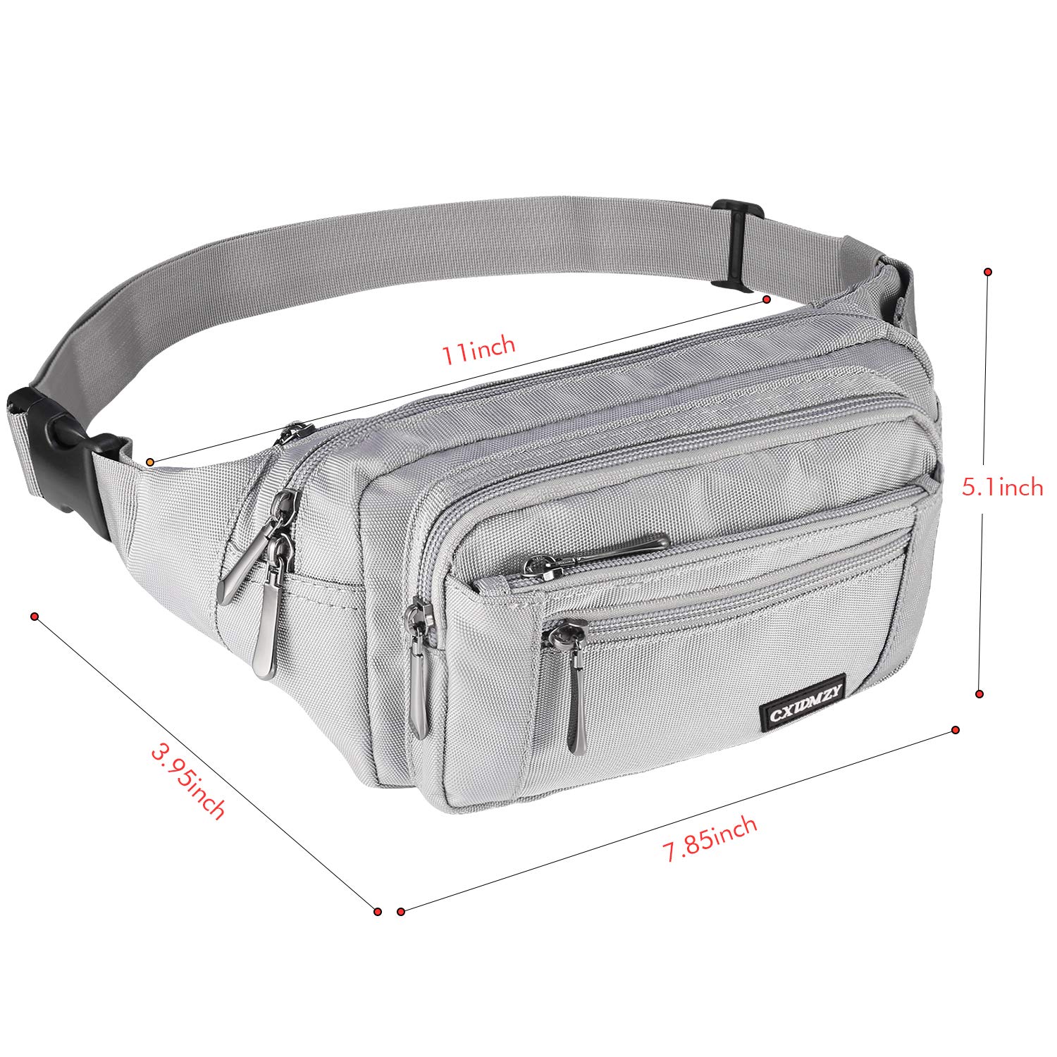 CXWMZY worn as crossbody on woman for hands-free convenience and style