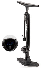 CXWXC front view of floor pump showing full height and barrel for fast inflation