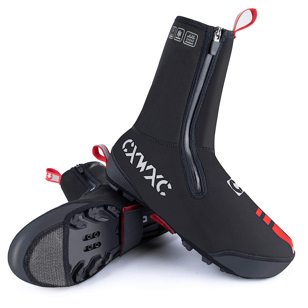 CXWXC front view overshoe showing full coverage and closure for warmth