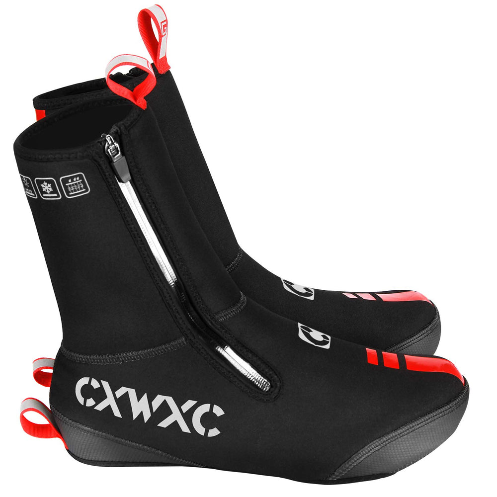 CXWXC on a commuter bike demonstrating warmth and wet-weather protection