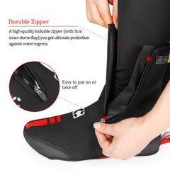 CXWXC zipper with inner storm flap for water resistance and secure fit