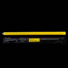 Cyalume hooked glow stick hanging in tent for hands-free illumination
