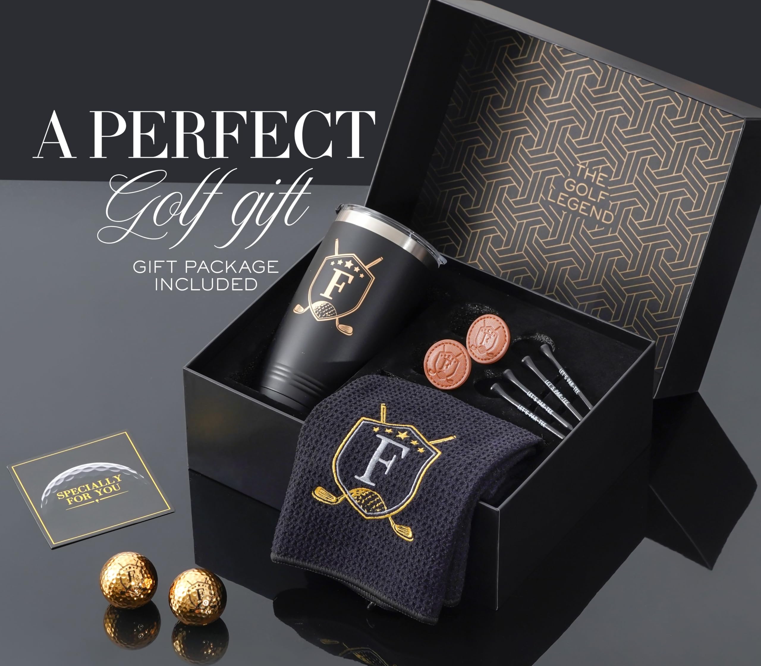 CybGene lifestyle image on the golf course showing set items in use and stylish appeal
