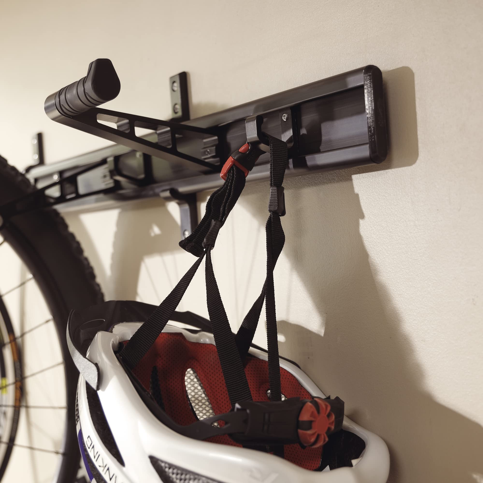 CyclingDeal in entryway storing bikes neatly for quick access