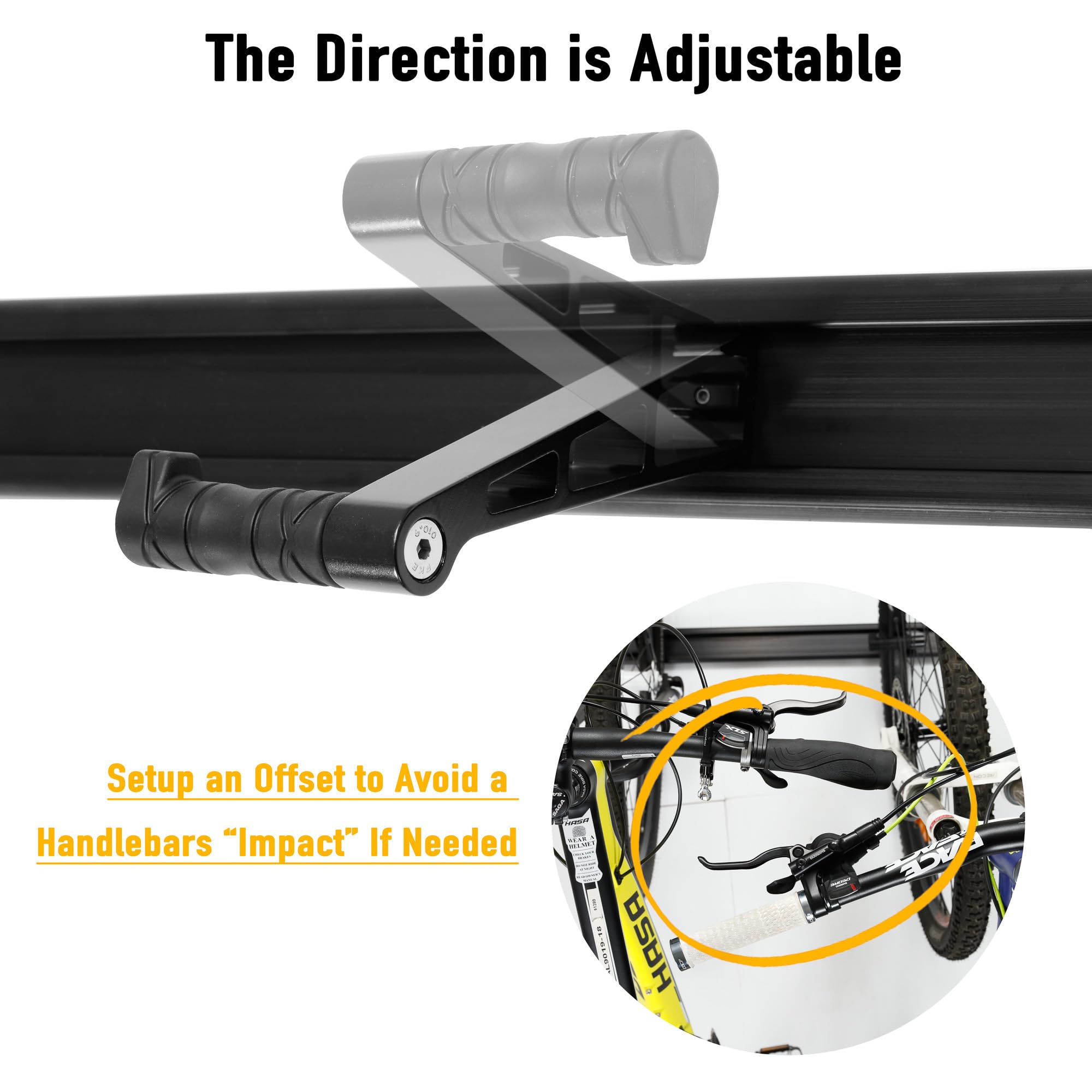 CyclingDeal stainless screws and nylon anchors included for secure mounting
