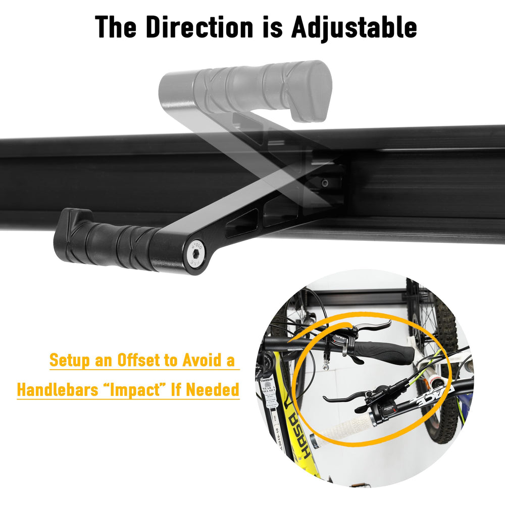 CyclingDeal stainless screws and nylon anchors included for secure mounting