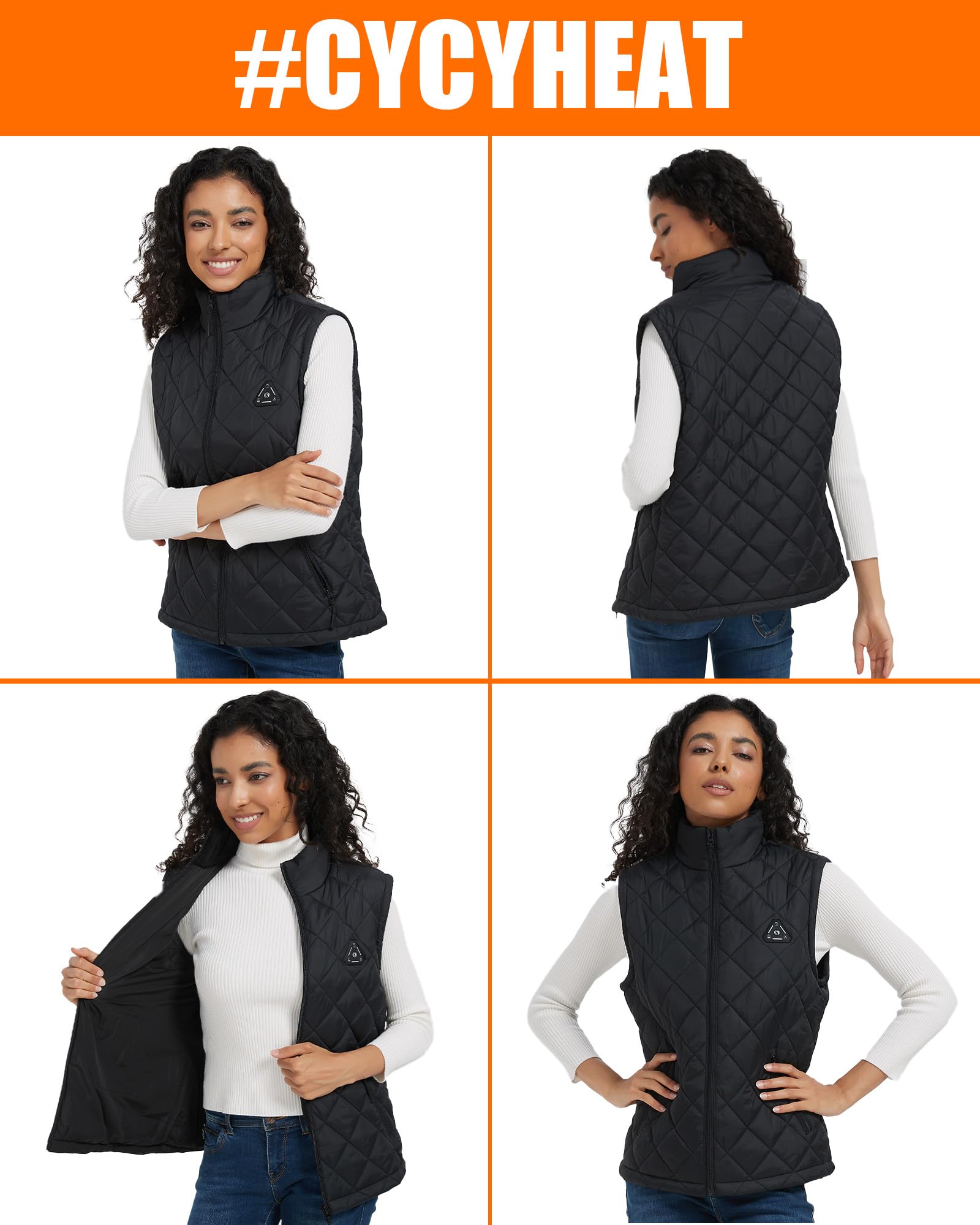 CYCYHEAT pocket and control buttons for easy zone adjustments