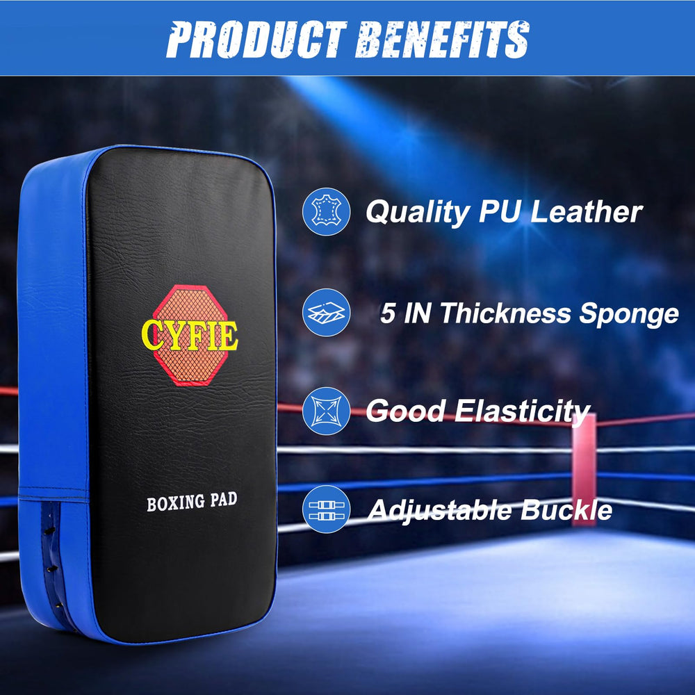 Cyfie kick pad in use outdoors highlighting portable training capability