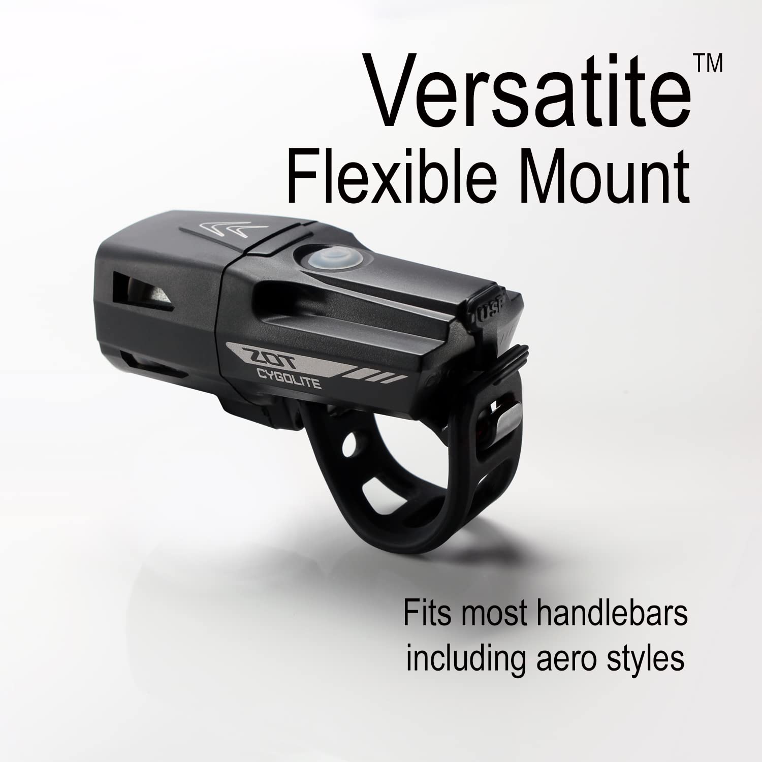 Cygolite Zot daytime flash in urban setting increasing rider conspicuity