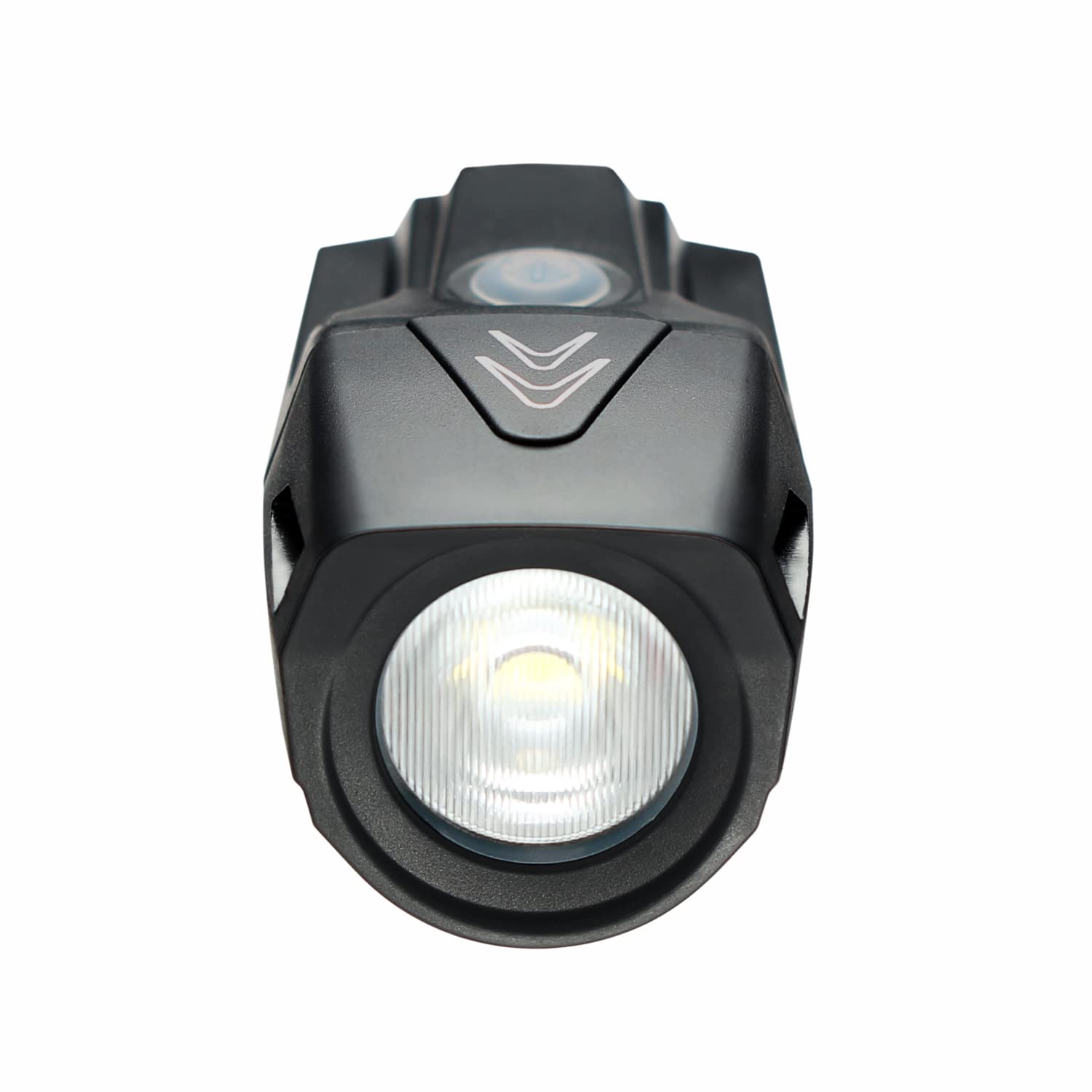 Cygolite Zot flexible mount and strap close-up securing quickly to handlebar