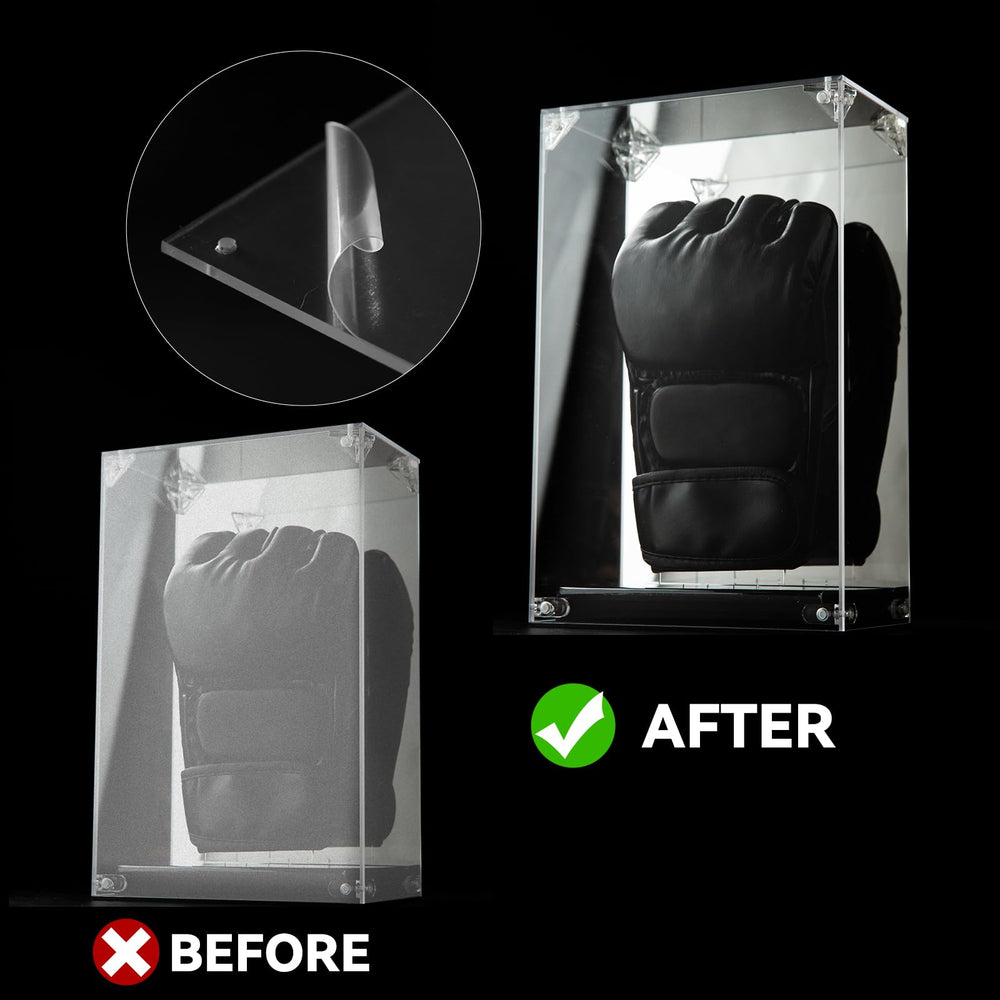 Cyiwniao mirrored back detail reflecting glove rear for enhanced viewing benefit