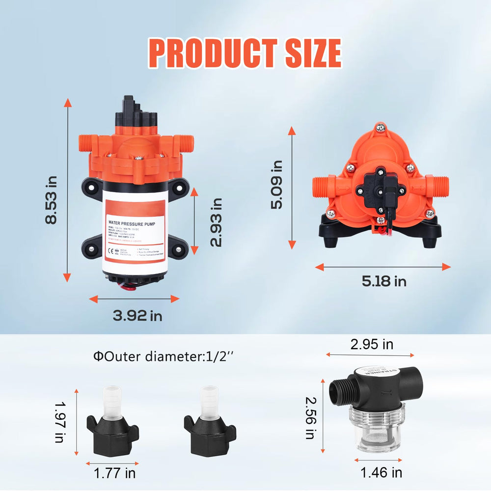 cykleking size comparison with hand illustrating lightweight 4.88 lb portability