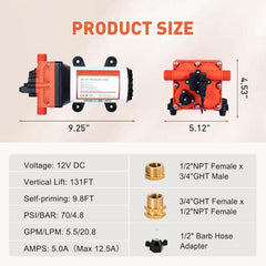 cykleking pressure switch close-up shows smart on-demand start benefit