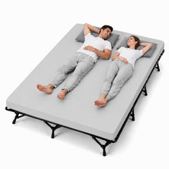 CYMULA front view of Queen cot pad showing full coverage and improved comfort