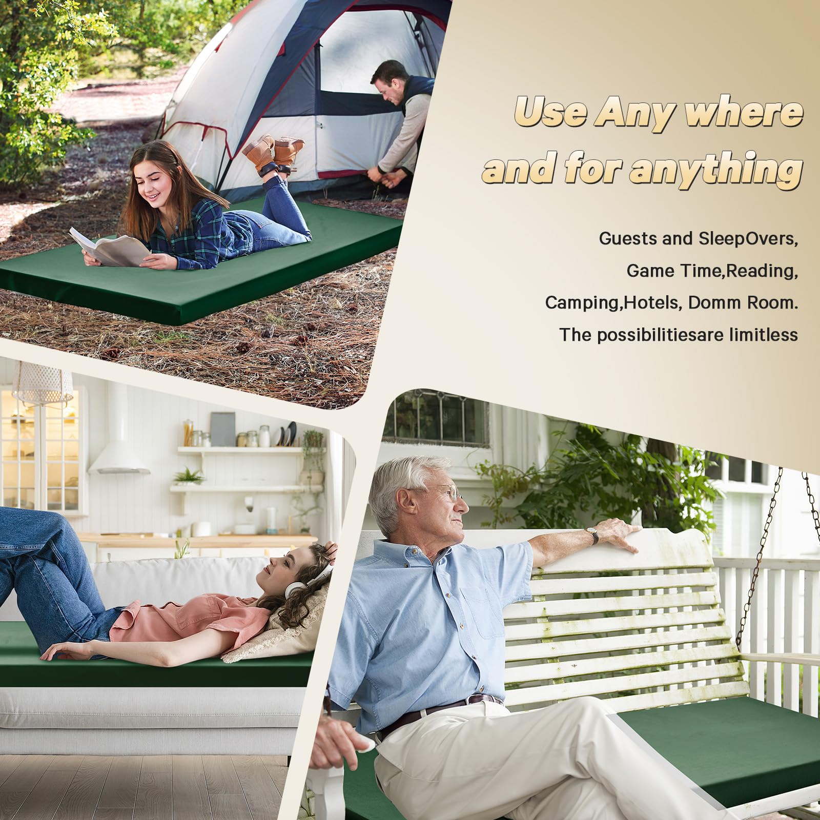 CYMULA machine washable cover laid flat showing easy-care maintenance