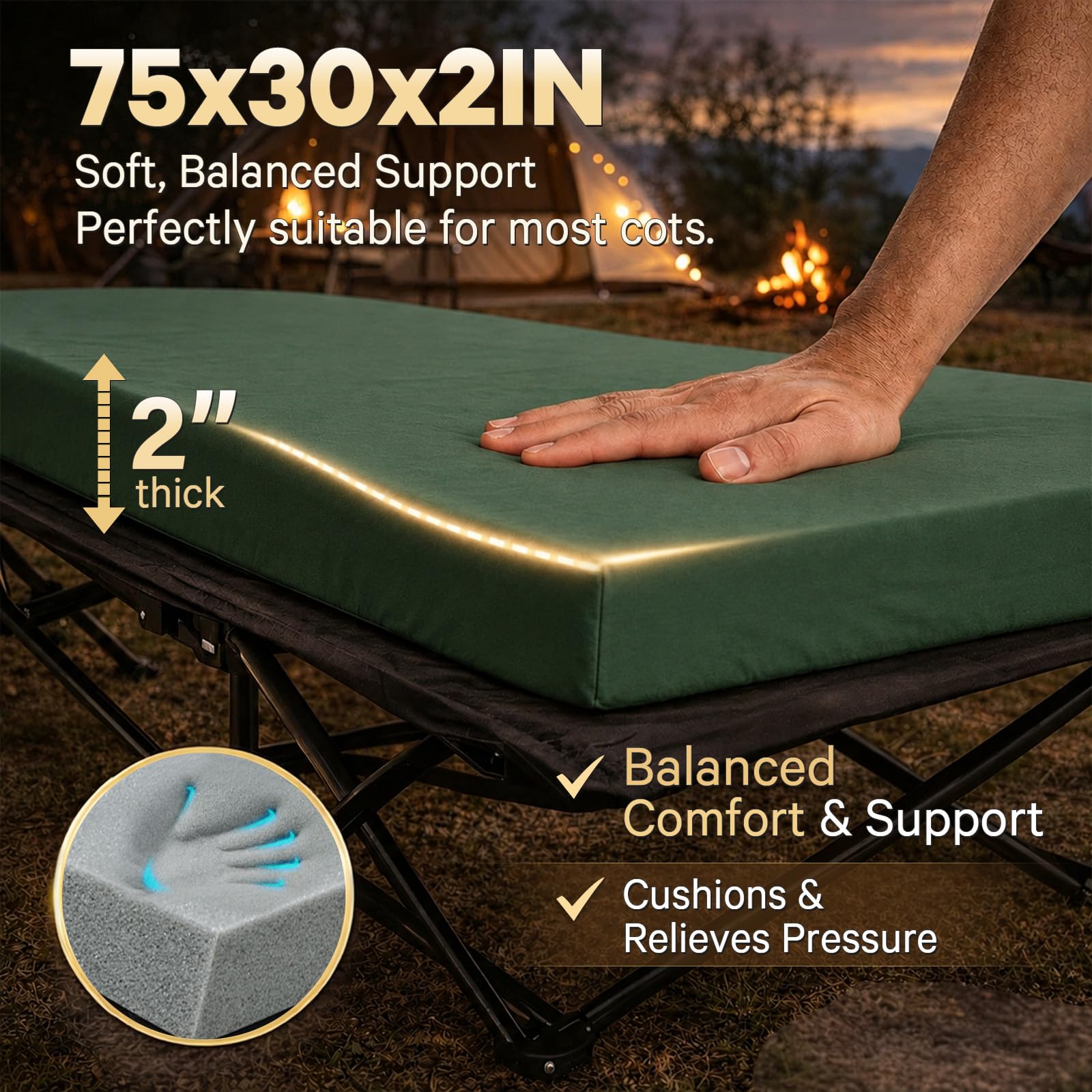 CYMULA removable cover zipper detail showing easy removal for cleaning convenience