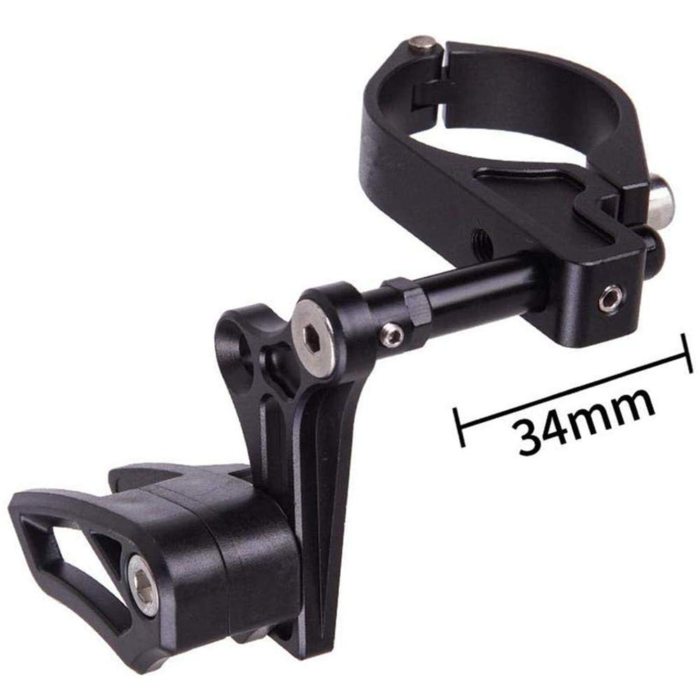 CYSKY side profile of clamp illustrating rigid aluminum mount for stable alignment