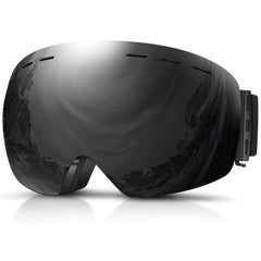 DADA-PRO front view black goggles showing wide field of view benefit