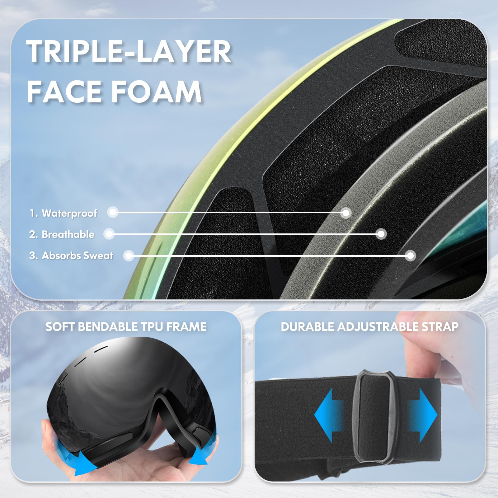 DADA-PRO strap and helmet compatibility for secure fit benefit