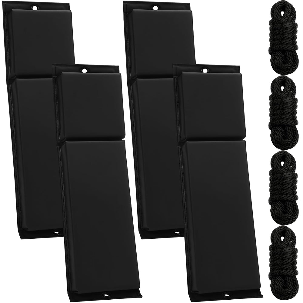 DaisyInner front view of four black fenders showing complete protection set