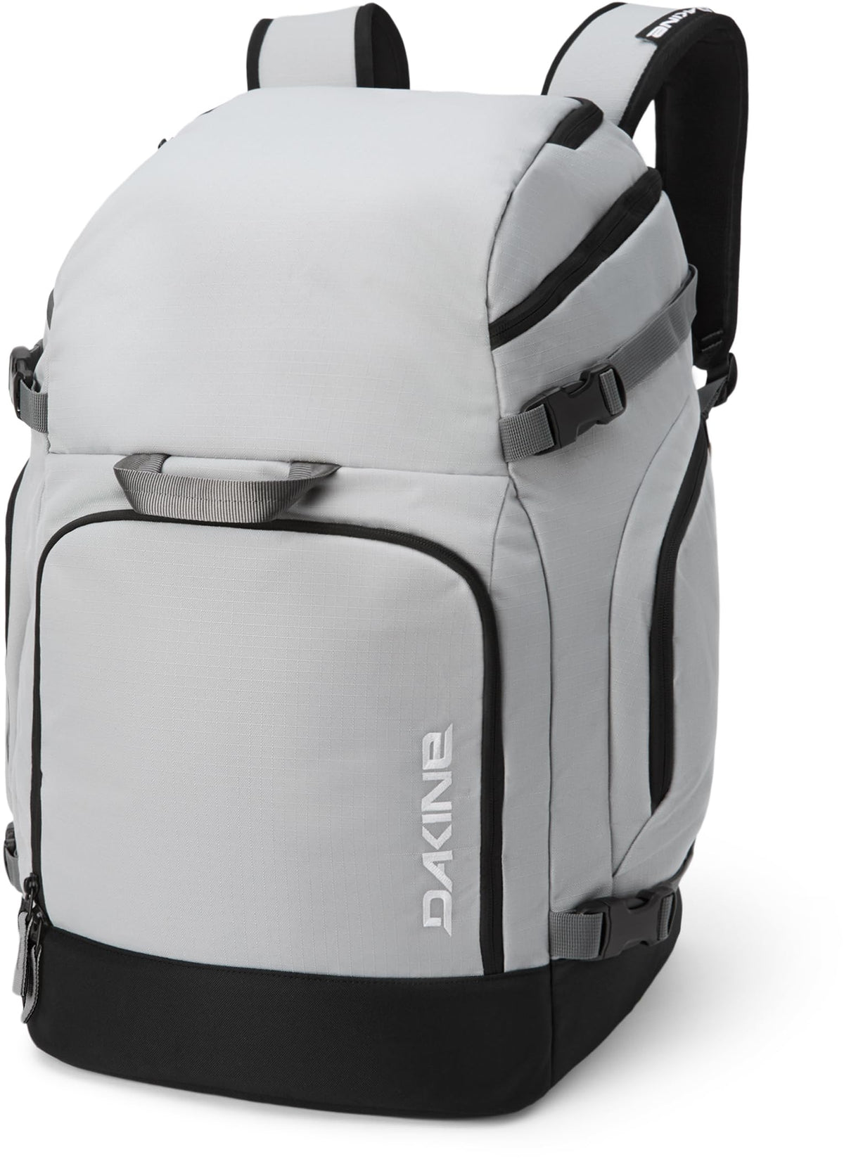 Dakine DLX front view showing storage layout and durable exterior benefit