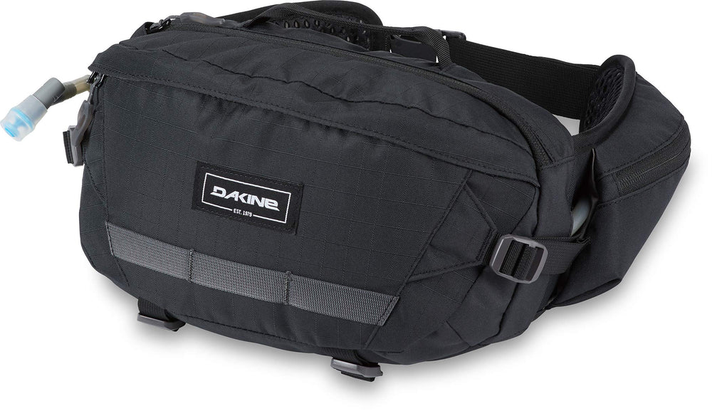 Dakine Hot Laps label and fabric texture emphasizing durable construction