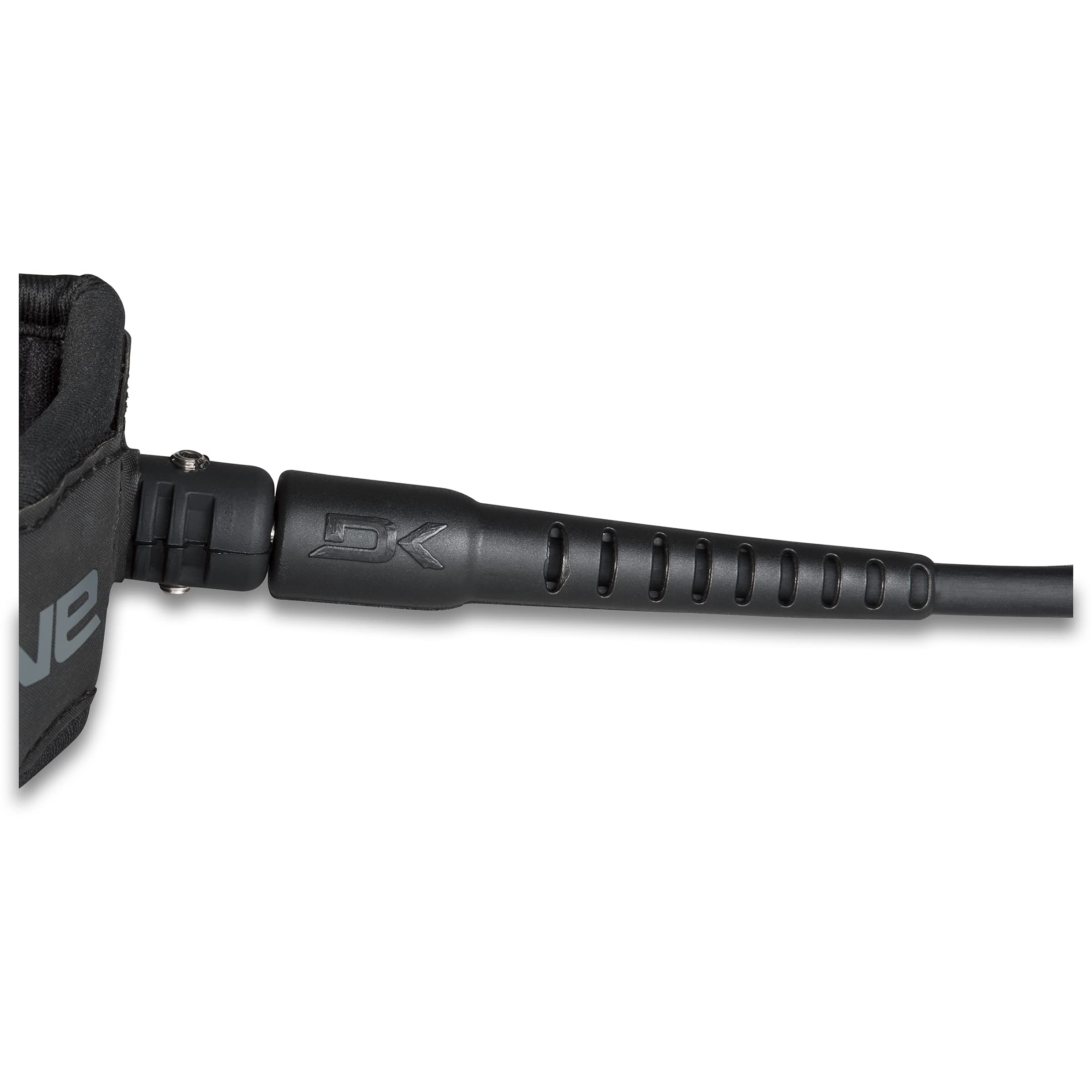 Dakine Opti-Flex end and stainless swivel detail reduces tangles and stress