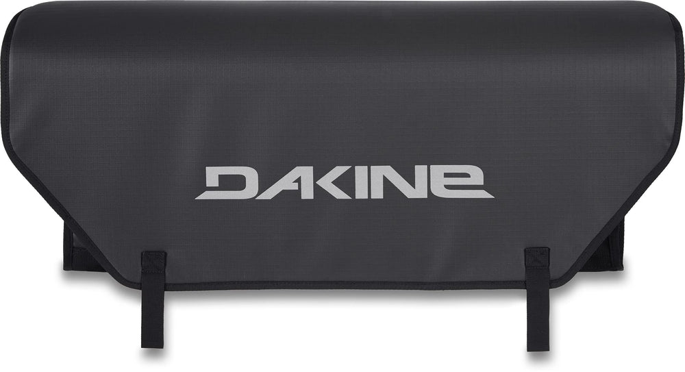 Dakine halfside front view showing fit and protection on tailgate
