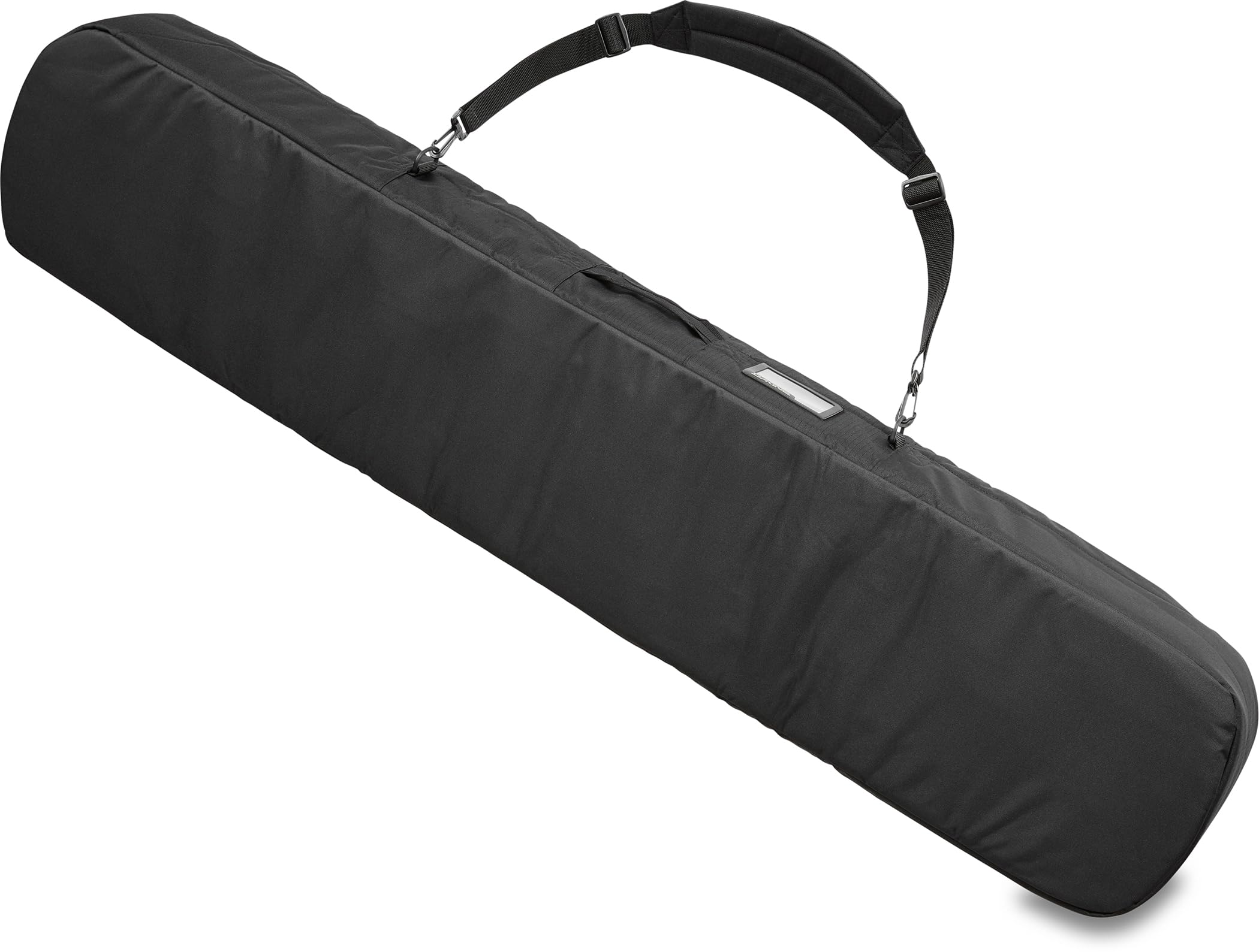 Dakine Tour packed with snowboard and boots showing efficient capacity