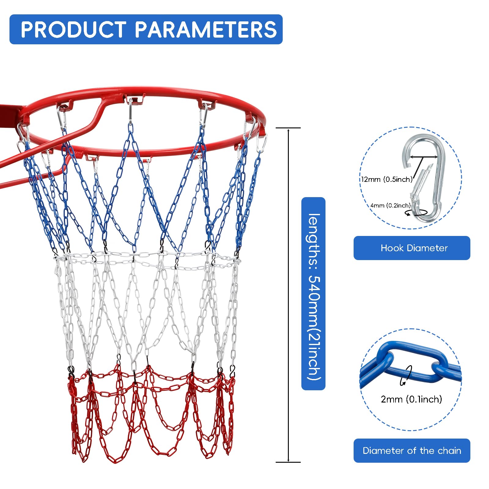 Dakzhou installed on a hoop front view showing secure fit and play-ready