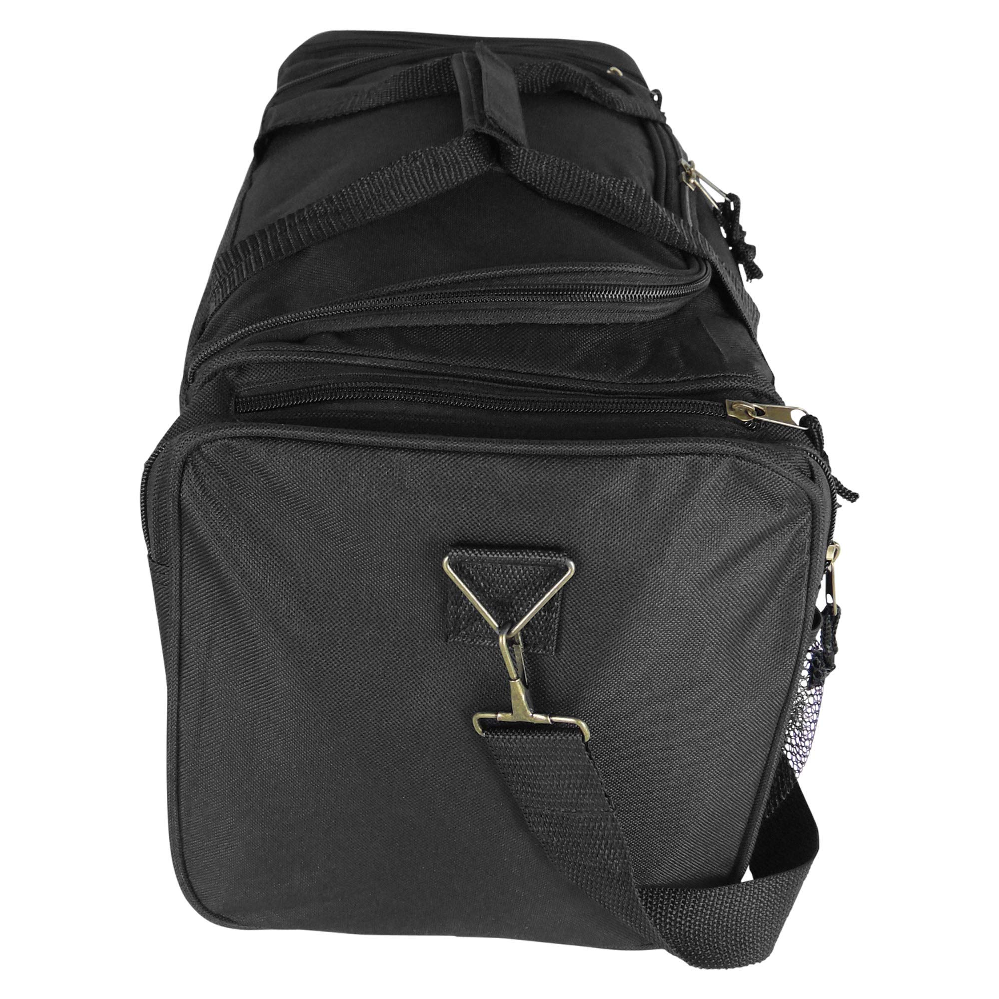 DALIX front zippered pocket storing tickets and essentials for fast reach