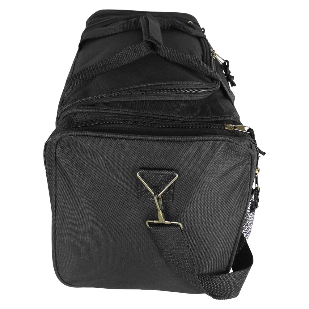 DALIX front zippered pocket storing tickets and essentials for fast reach