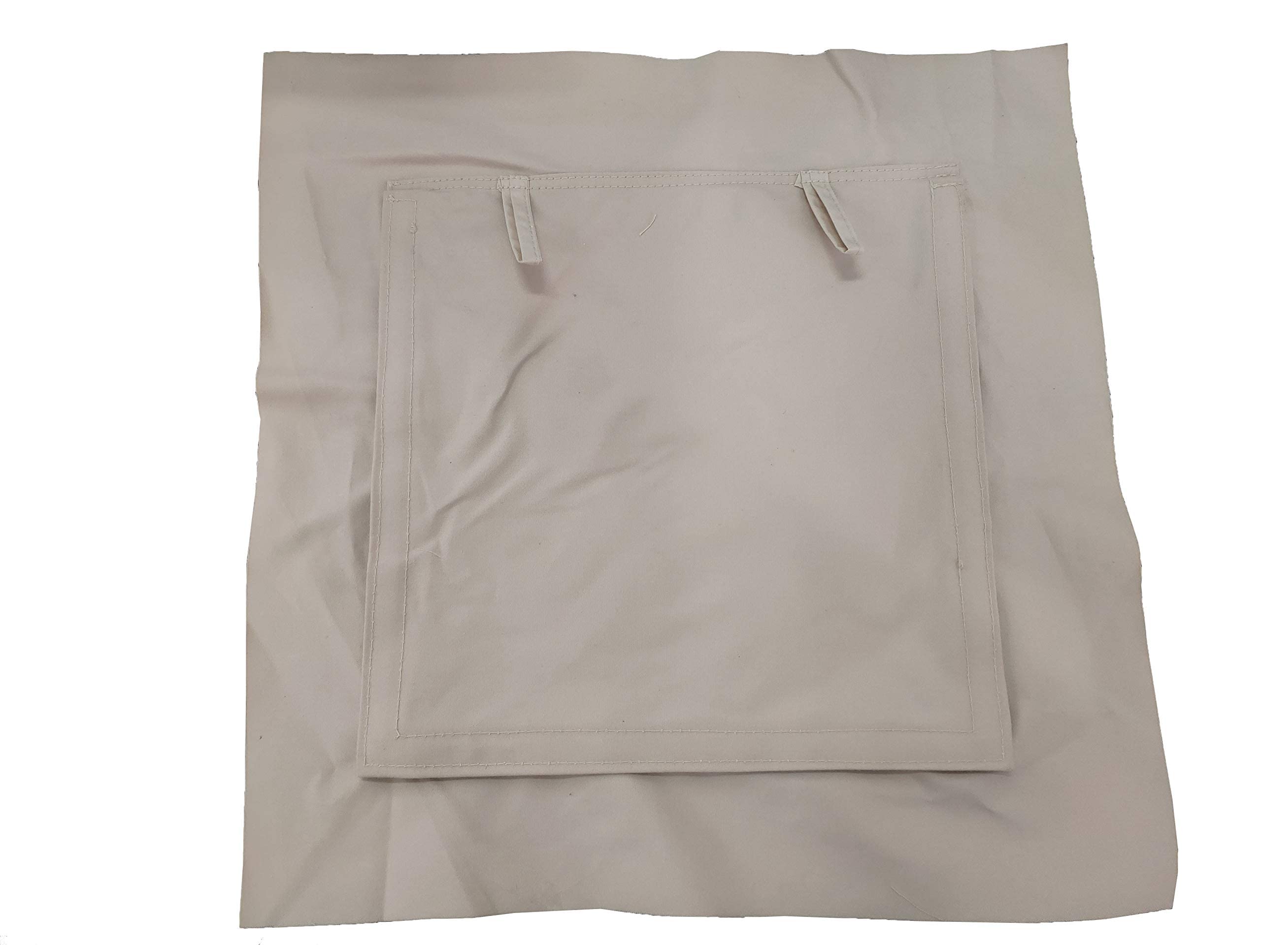 DANCHEL OUTDOOR stove jack used with A/C duct in tent sidewall, keeps fabric from wear